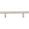 Hardware Resources Elements Naples 6-1/6'' Overall Length Hollow Stainless Steel Cabinet Bar Pull 154SS - alternate 2