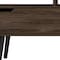 Homeroots 54in Dark Brown Wood Enclosed and Open Storage TV Stand 478448 - alternate 5
