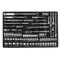 Jtc Auto Tools Professional 3/8 in drive master mechanics tool set - 87-piece socket & driver kit 39313 - alternate 1