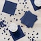 Touch Of Color Navy Blue Beverage Napkins 3 ply, 5"x5", 500PK 571137B - alternate 3