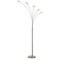 Homeroots 72" Nickel Five Light Led Arc Floor Lamp 526279 - alternate 1