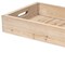 Homeroots 28in Natural Wood Indoor Outdoor Tray With Handles 376056 - alternate 6