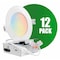 Qplus 4-Inch Slim-Panel Recessed Light White, 5CCT, Wet Location, 12PK 21104801-12 - alternate 1