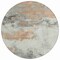 Homeroots 8' Ivory And Gray Round Abstract Washable Indoor Outdoor Area Rug 617736 - alternate 8