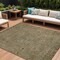 Homeroots 9' X 12' Brown And Beige Southwestern Washable Indoor Outdoor Area Rug 587036 - alternate 1