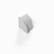 D-Line 0.87x0.87in 22x22mm White 1/4-Round End Cap, 4PK, 2x Left, 2x Right, 4PK US/EC22QSW-4PK - alternate 2