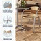 Flash Furniture Square Table Set, Aluminum, Plastic, Rattan, Stainless Steel, Grey TLH-ALUM-28SQ-020BGECHR2-GG - alternate 14