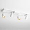 Vidalite Shura White 4-Light Square Ceiling Light with Rotatable Heads, Integrated LED Bulbs, 3000k, 1820 Lmn CE1008790 - alternate 8