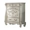 Homeroots 47" White Solid Wood Standard Chest 374192 - alternate 1
