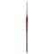 Princeton Velvetouch Long Round Brush, Synthetic Bristles, Short Handle Mixed Media Paintbrush, Size 6, 2PK P3950LR6 - alternate 5