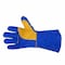 Forney 13 in. Insulated Leather Welding Gloves Blue XL, PR 53423 - alternate 5
