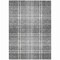 Homeroots 8' X 10' Gray Black And Ivory Plaid Washable Indoor Outdoor Area Rug 596342 - alternate 9