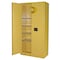 Securall Spill Containment Cabinet, 27 Cubic Feet, 4 Shelves, 36 in W x 72 in H x 18 in D, Yellow SCC172 - alternate 1