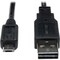 Tripp Lite USB Reversible 2.0 Cable, 5Pin, 10pc, 1ft UR050-001-24-10 - alternate 1