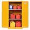 Sandusky Lee Heavy Duty Welded Steel Flammable Safety Cabinet, 34x34x65, Yellow SC600F-P - alternate 10