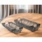 Homeroots Set of Two Gray Metal Indoor Outdoor Serving Tray With Handles 376049 - alternate 6