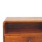 Homeroots 22" Chestnut Solid Wood One Drawer Floating Nightstand 653843 - alternate 8