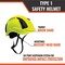 Malta Dynamics Safety Helmet, Polyethylene, Ratchet, Yellow, Fits Hat Size One Size Fits Most HTY1100 - alternate 8