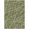 Homeroots 9' X 12' Green Abstract Washable Non Skid Indoor Outdoor Area Rug 559647 - alternate 9