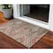 Homeroots 3' X 5' Brown And Terra Cotta Southwestern Washable Indoor Outdoor Area Rug 603533 - alternate 1