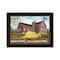 Homeroots Farm Life 3 Black Framed Print Wall Art 407535 - alternate 1