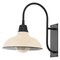 Jonathan Y Stanley 12.25" 1-Light Farmhouse Industrial Iron LED Gooseneck Arm Outdoor Sconce, Matte Almond JYL7614J - alternate 7