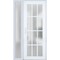 Vdomdoors Front Exterior Prehung FiberGlass Door Frosted Glass / Manux 8312 White Silk / Sidelight Exterior W MANUX8312EXD-WS-W36+12 x H80-RH - alternate 5
