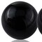 Homeroots Set of Two 3" Black Aluminum Decorative Orb Tabletop Sculptures, 2PK 383773 - alternate 6