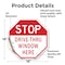 Signmission Stop Drive-thru Window Here, 18 Inch X 18 Inch, Vinyl Decal OC-D-18-254 - alternate 4