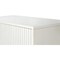 Homeroots 60" White Ribbed Texture Sideboard with Four Doors 568418 - alternate 9