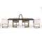 Homeroots 87" Black And Brass Rectangular Dining Table 486033 - alternate 6