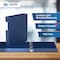 Davis Group Premium Economy, Angle D Ring, Binder, (Royal Blue, 1"), PK6 2301-92-06 - alternate 8