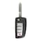 Aks Keys 2003 - 2012 Nissan Infiniti Flip Key 4 Buttons Fob FCC# KBRASTU15 - Aftermarket RC-NISSAN-65C - alternate 3