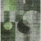 Homeroots 10' X 14' Fern Green And Gray Geometric Washable Indoor Outdoor Area Rug 604323 - alternate 9