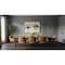 Z-Lite Ludo Matte Black + Modern Gold 3 Light Linear Chandelier 829P12-3L-MB-MGLD-LE - alternate 6