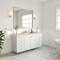 James Martin Vanities Chicago 60" Single Vanity, Glossy White, w/ 3 CM Siberian Silestone Top 503-V60S-GW-3SFR - alternate 8