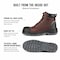 Handpoint Mens 6 in Soft Toe Work Boots-Waterproof Full Grain Leather Safety Boots, 10.5 80N03-EE-10.5 - alternate 9