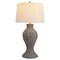 Jonathan Y Elicia 31 in. Coastal Bohemian Hand Woven Water Hyacinth Urn LED Table Lamp, Gray JYL1015C - alternate 1