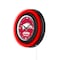 Holland Bar Stool University of Arkansas 15 Double Neon Wall Clock Clk15BK - alternate 5