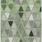Homeroots 5' X 8' Green And Fern Green Geometric Washable Indoor Outdoor Area Rug 583011 - alternate 9