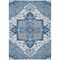Homeroots 8' X 10' Blue Gray And Ivory Oriental Washable Indoor Outdoor Area Rug 600147 - alternate 9