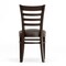 Flash Furniture HERCULES Ladder Back Walnut Wood Restaurant Chair - Mocha Vinyl Seat XU-DGW0005LAD-WAL-MCHV-GG - alternate 10