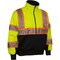 Reflective Apparel ANSI Type R Class 3 Sweatshirt with Removable Hood, Inner Liner 602CX-LB-2X - alternate 1
