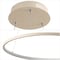Jonathan Y Brice 35" Modern Contemporary Metal Round Dimmable Integrated LED Pendant, Beige JYL7220H - alternate 12