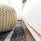 Jonathan Y Colonia Berber Stripe Black/Ivory 5 ft Round Indoor/Outdoor Area Rug SMB125E-5R - alternate 8