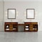 James Martin Vanities Bellshire 120" Dual Vanity Set w/24" Make-Up Counter, Honey Oak w/Sgl Hole 3 cm White Zeus Silestone 660-VMC120-HNO-1WZ - alternate 5