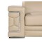 Homeroots 88" Beige Top Grain Leather Solid Wood Sofa 720444 - alternate 9
