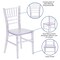 Flash Furniture Traditional Kids Chiavari Chair, 12 W 12" L 24.75 H LE-L-7K-CL-GG - alternate 10