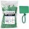 Kable Kontrol Identification & Tamper Proof Cable Zip Ties, 9 in L, Green, Nylon Co-polymer, 80 lbs Strength CTWO-9-100-GN - alternate 1