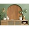 American Pacific 1/4''x4 'x8 ' Fluted Teak Wall Paneling F-52-1004 - alternate 1